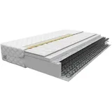 Fdm Matratze 80x180 cm Bonellfederkernmatratze Buchweizen 14 cm Höhe Kindermatratze Härtegrad H3 (Mittelhart) Polyurethanschaum Bezug Zweiseitig Abnehmbar Waschbar