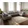 DeLife Wohnlandschaft Clovis XL Hellgrau Strukturstoff Modulsofa - Grau/Hellgrau