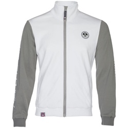 North Sails Sweatjacke Sweater High Mock white Reisverschluss, Konfiguration: L