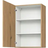 KOCHSTATION Hängeschrank »KS-Trea O60-90«, inklusive zwei Einlegeböden, Breite 60 cm, Höhe 90 cm, braun