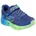 Navy Synthetic Textile Lime Blue Trim 35