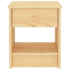 vidaXL Nachtschrank Natur 35 x 30 x 40 cm Braun