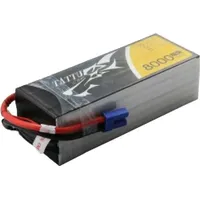 Tattu 8000mAh 22.2V 25C 6S1P Lipo Pack with EC5