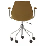 Kartell Esszimmerstuhl orange