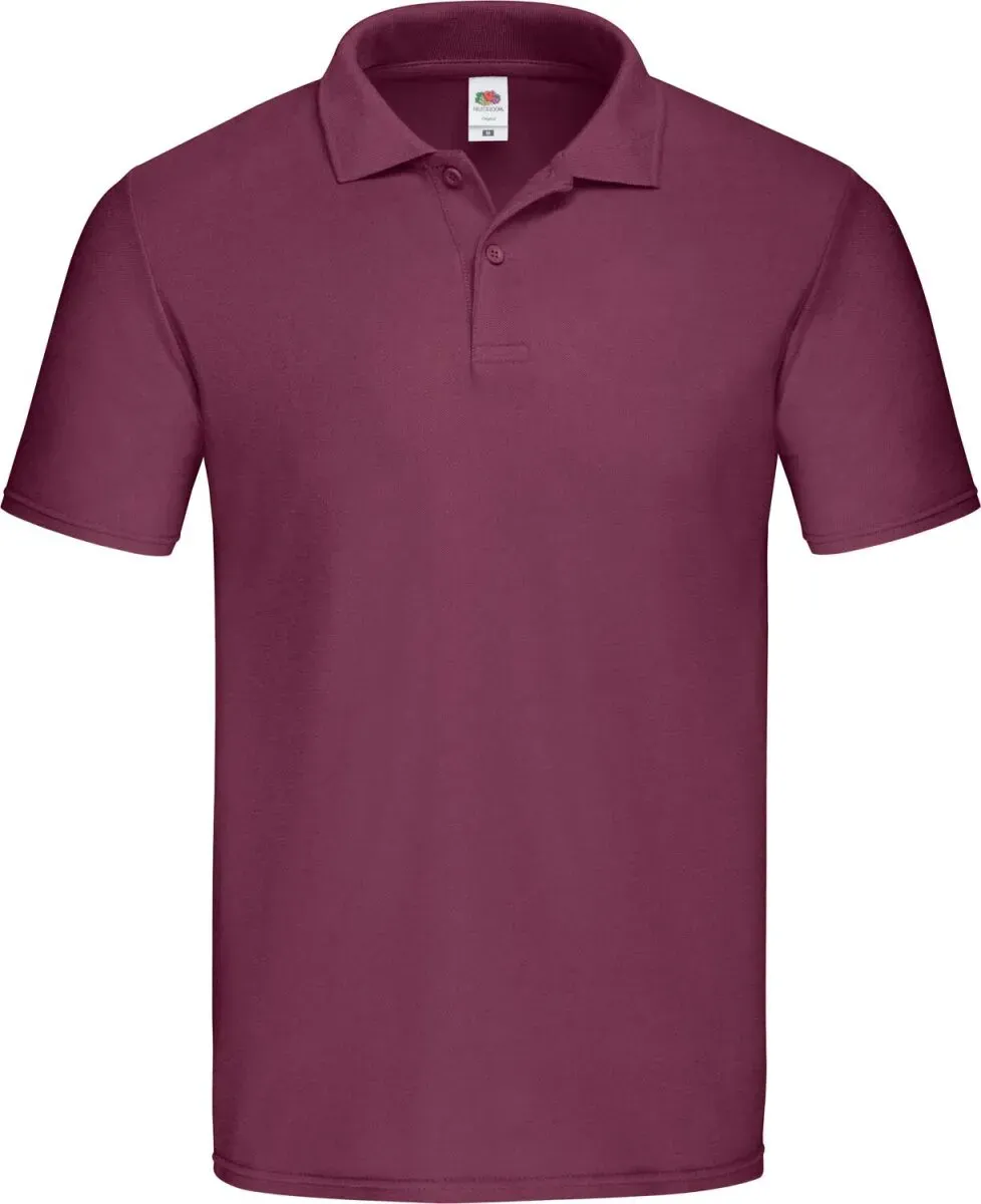 Fruit of the Loom Herren Original Polo 63-050-0 burgundy L