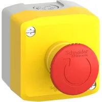 Schneider Electric XALK178E Aufbaugehäuse, Harmony XALK, Kunststoff, hellgrau, gelb,