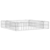 vidaXL Gabionen-Hochbeet 100 x 100 x 20 cm