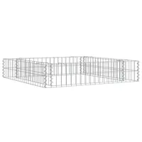 vidaXL Gabionen-Hochbeet 100 x 100 x 20 cm