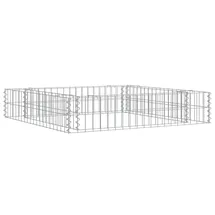 vidaXL Gabionen-Hochbeet 100 x 100 x 20 cm