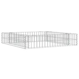 vidaXL Gabionen-Hochbeet 100 x 100 x 20 cm