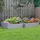 Outsunny Hochbeet Set 100 x 100 x 30 cm Grau