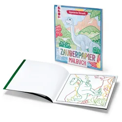 Tchibo - Buch: »Zauberpapier Malbuch ‒ Gigantische Dinowelt«