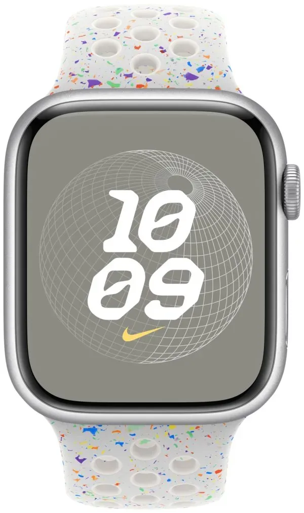 Apple Nike Sportarmband Pure Platinum 42/44/45/49mm S/M (130-180 mm Umfang)