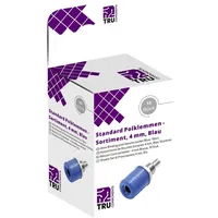 TRU Components Laborsteckverbinder-Sortiment Buchse, Einbau vertikal Blau