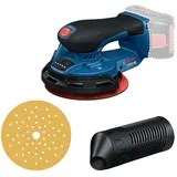 Bosch GEX 18V-150-3 inkl. 1x Schleifpapier, 1x Staubbox, 1x Schutzring