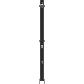 vidaXL Außen Solardusche Schwarz 217 cm