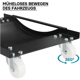 Wiltec Wagenheber Stahl 900 kg mehrfarbig