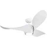 CasaFan Eco Helix WE 132 cm Deckenventilator weiß inkl. Fernbedienung