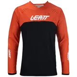 Leatt Moto 4.5 Enduro Langarm-t-shirt - Orange - L