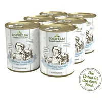 bettys landhausküche Hund Dose Sensitiv Pferd mit Kartoffel & Distelöl 400 g (Menge: 6 je Bestelleinheit)