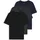 Classic Kurzarm-T-Shirt 3 Einheiten Open Blue XL
