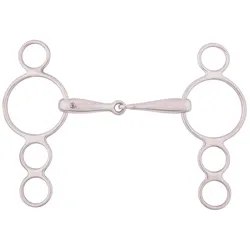 BR 4Ringtrense einfach gebr. 18mm massiv rostfrei - 12.5 cm