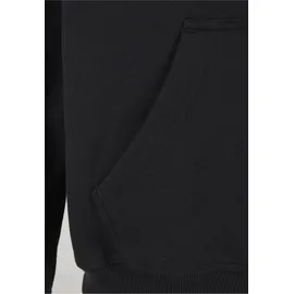 URBAN CLASSICS Zip Classic Sweatshirt Black 4XL