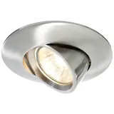Deko-Light Einbauring 102 GU5.3 50 W rund silber