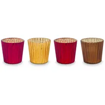 Pip Studio Teelichthalter Love Birds Glas rot