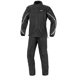 IXS Calais 2 Teiler Regenanzug, schwarz, Größe S für Männer