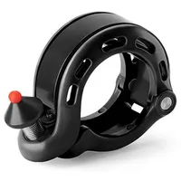 ROCKBROS Fahrradklingel Q-förmig kompaktes Design schwarz