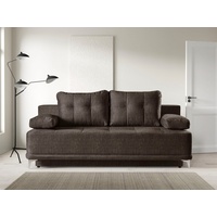 Werk2 Schlafsofa »Madrid«, 2-Sitzer Sofa & Schlafcouch braun