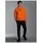 TRIGEMA Jogginganzug "TRIGEMA Jogginganzug aus Biobaumwolle", Herren, Gr. M, orange (mandarine), 75% Baumwolle (Biobaumwolle kbA), 25% Baumwolle (recycelt), casual, Sportanzüge