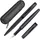 ONLINE USV-Systeme ONLINE® Schreibset Eleganza Black schwarz