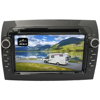 berggps - FIAT Ducato Camper Navigation Radio - WiFi - Carplay/Android Auto - Wohnmobil Plätze/APPS - Europa