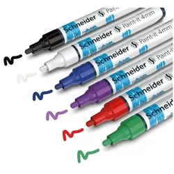 Schneider 6er-Etui Acrylmarker »Paint-It 4 mm«