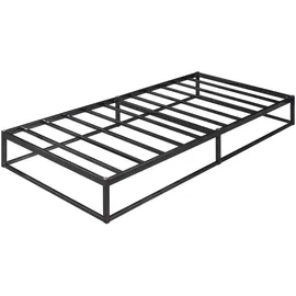 [en.casa] Trerunta 90 x 200 cm Schwarz