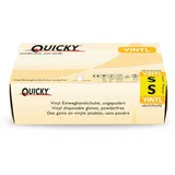 Quicky Latex Einweghandschuhe, puderfrei Vinyl 100 Stk