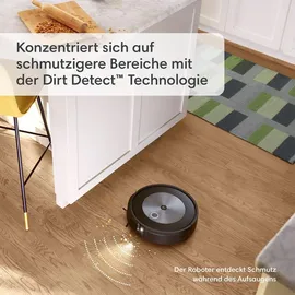 IROBOT Roomba Combo j5+ Saug-/Wischroboter inkl. Absaugstation (J557840)