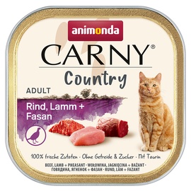 Animonda Carny Country Adult Rind, Lamm & Fasan 64 x 100 g