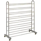 Wenko Giant 19 x 126 x 43 cm ausziehbar, rollbar / braun