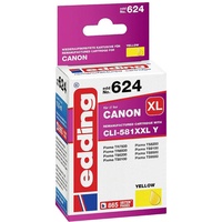 Edding kompatibel zu Canon CLI-581XXL gelb
