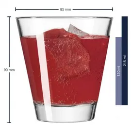 LEONARDO Ciao Wasser- & Saftglas 0,215 l 6-tlg.