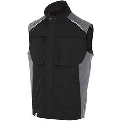 KÜBLER ACTIVIQ Weste schwarz/anthrazit XXL - 7250 5365-9997-XXL - schwarz/anthrazit