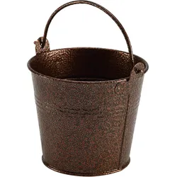 Eimer, galvanisierter Stahl kupferfarben - 500ml