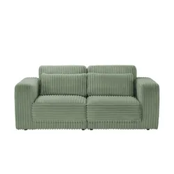 Einzelsofa  Torrino ¦ grün ¦ Maße (cm): B: 228 H: 96 T: 114.0