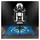 One Gaming Pro 70819 Gaming Chair schwarz/weiß