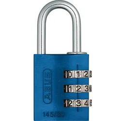 ABUS Vorhängeschloss ABUS 145/30 blau
