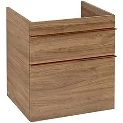 Villeroy und Boch Venticello Waschtisch-Unterschrank A92305RH 55,3x59x50,2cm, Griff Copper, Kansas Oak