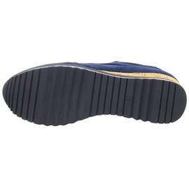 Marco Tozzi Damen Sneaker Reißverschluss 2-23781-41, Größe:38 EU, Farbe:Blau